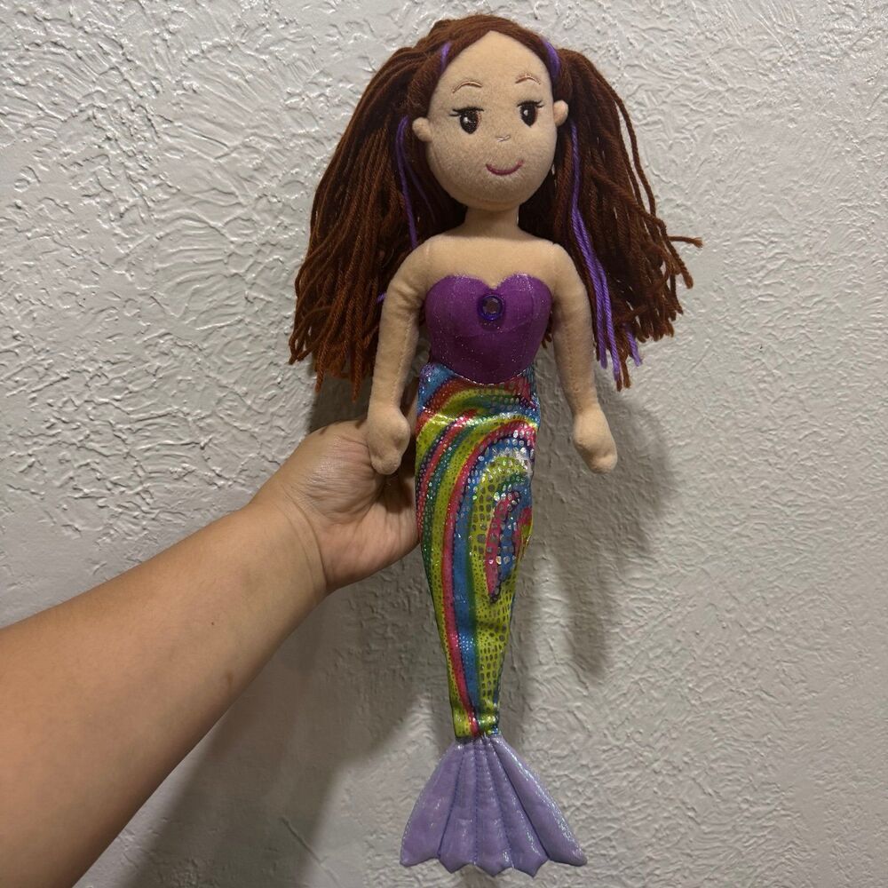 Aurora World Sea Sparkles Plush Merissa Mermaid
